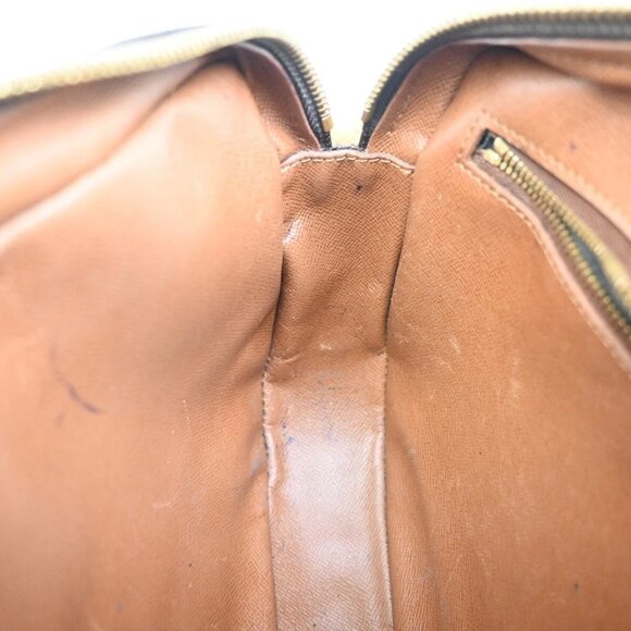 LOUIS VUITTON Jeune Fille MM Shoulder Bag Monogram Leather Brown M51226 30EF109 - Picture 12 of 16